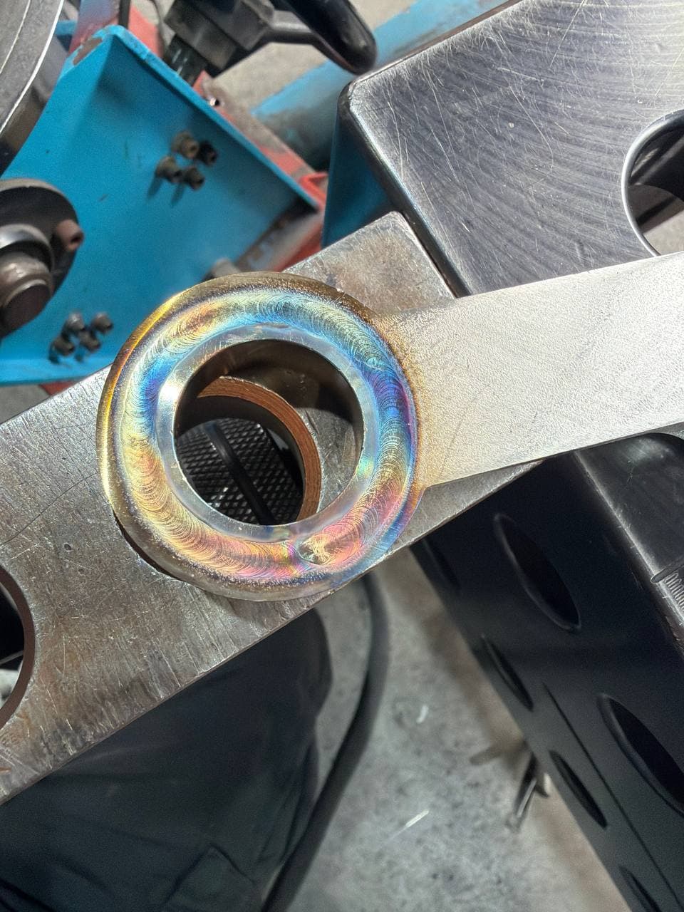Industrial welding project